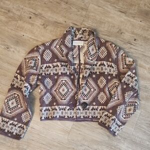 Vintage Southwestern Cropped Jacket